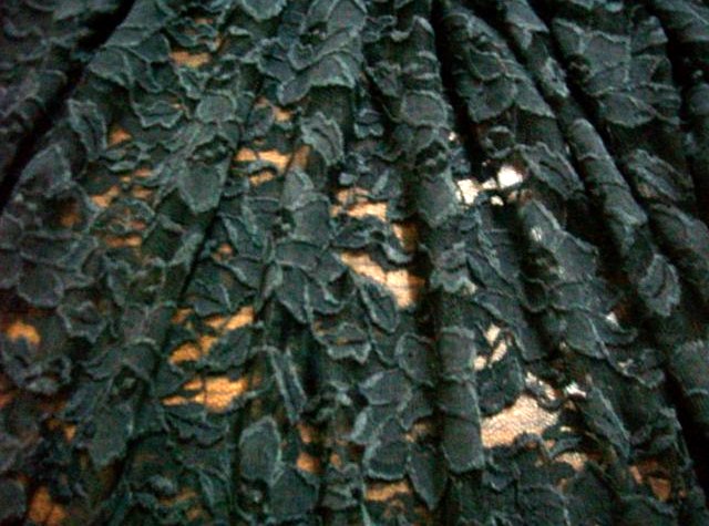 8.Black Romance Flower Lace